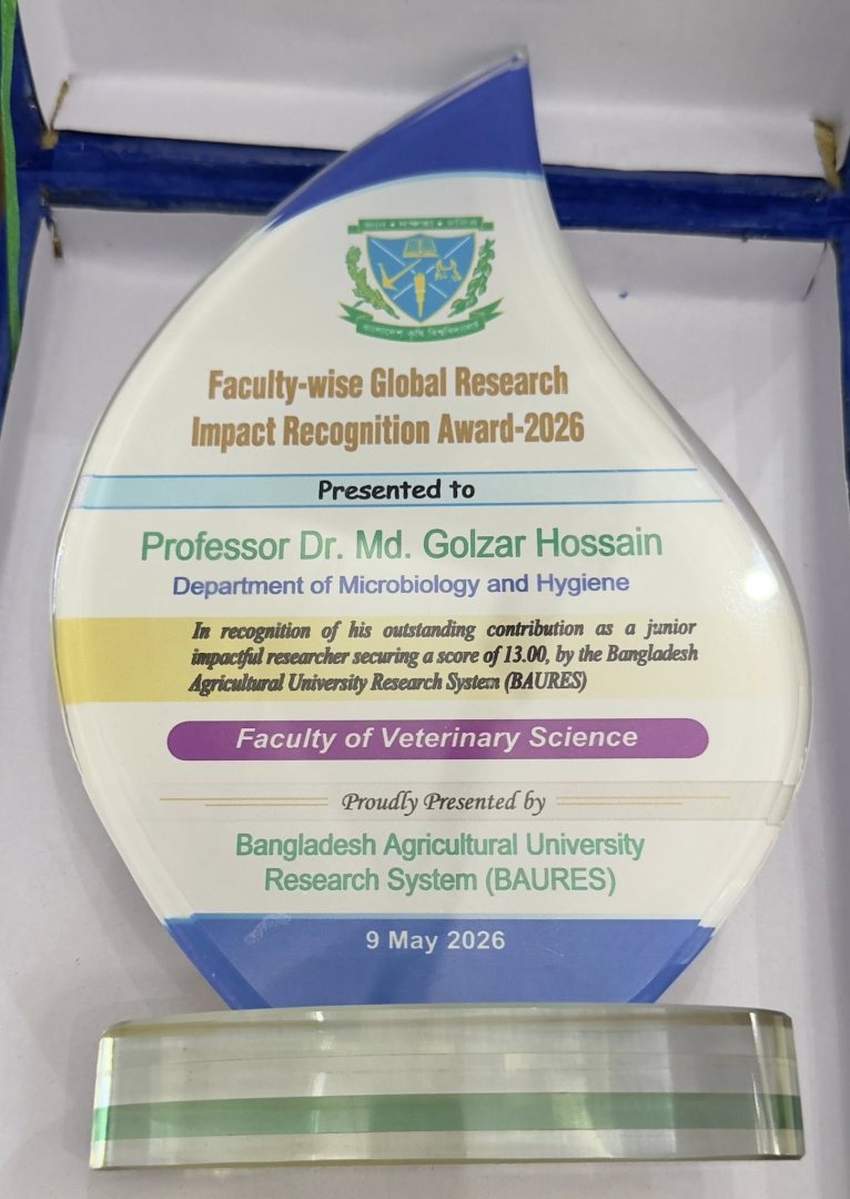 Global Research Impact Recognition Award-2026